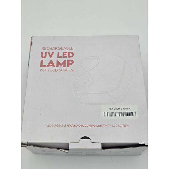 Professional Rechargeable Nail Gel Portable Dryer LED UV Nail Lamp Manicure 80W - Picture 1 of 5